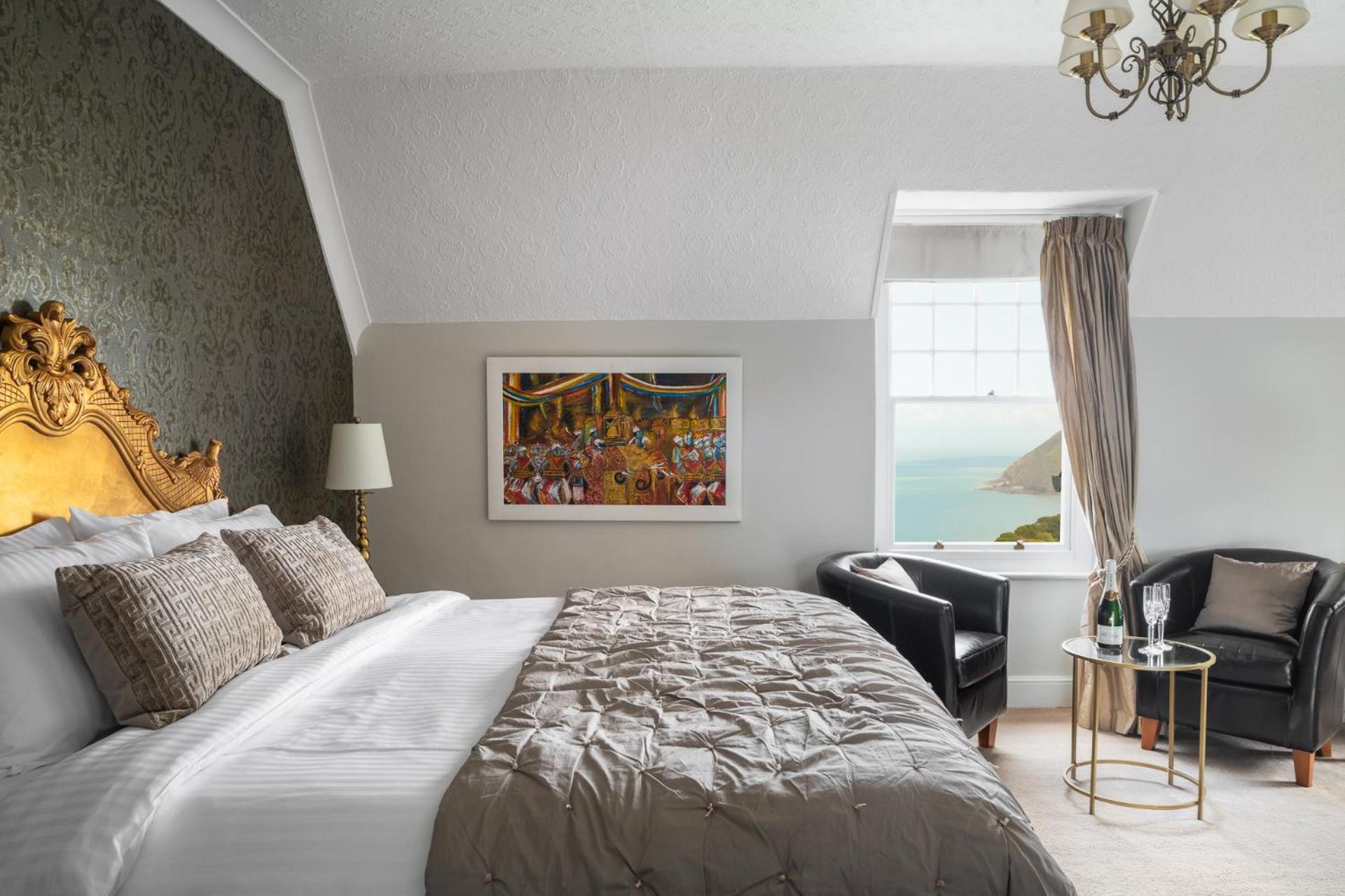 린턴 Highcliffe House B&B 객실 사진